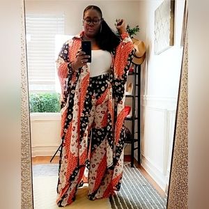 COPY - Oversized floral pants set